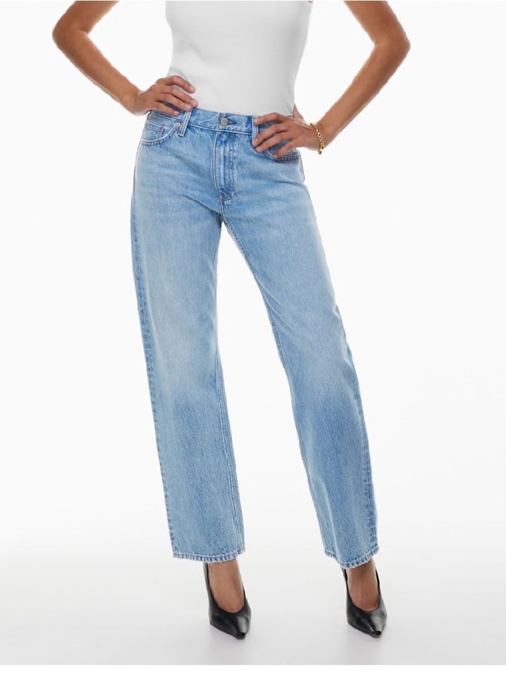 Aritzia Denim Forum The '80s Comfy Lo-Rise Loose Jean Size 24